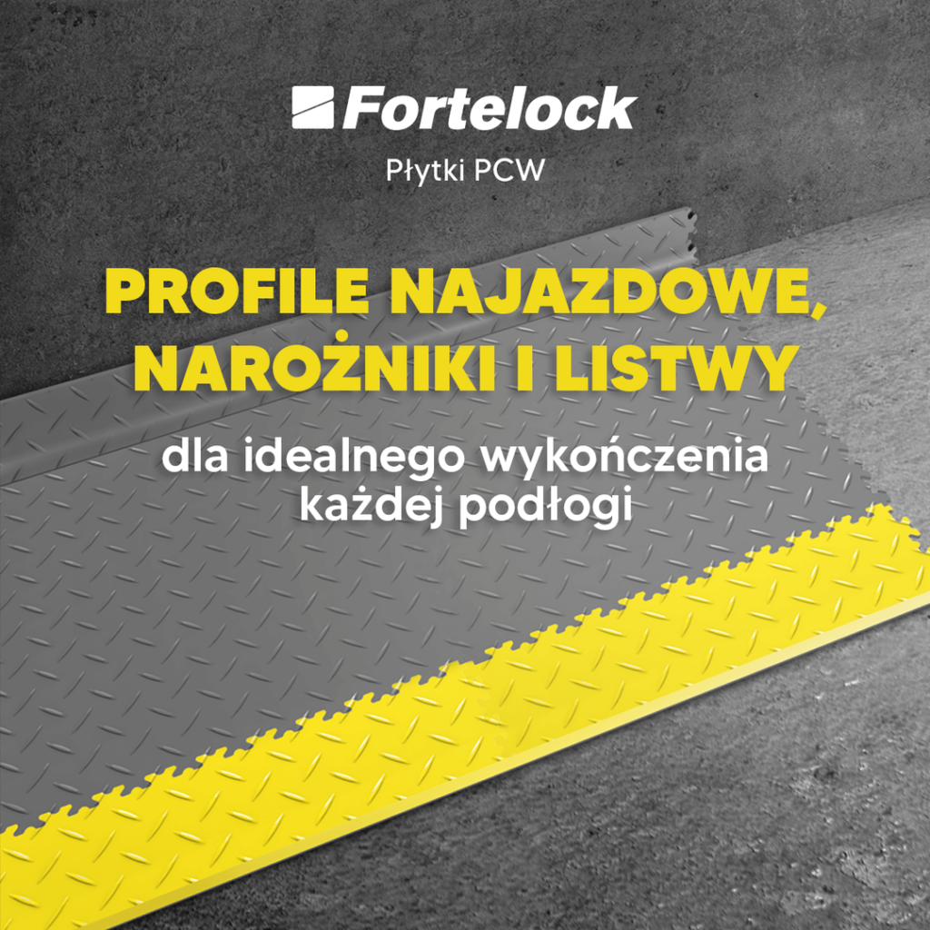 Fortelock: Profile najazdowe, narożniki i listwy